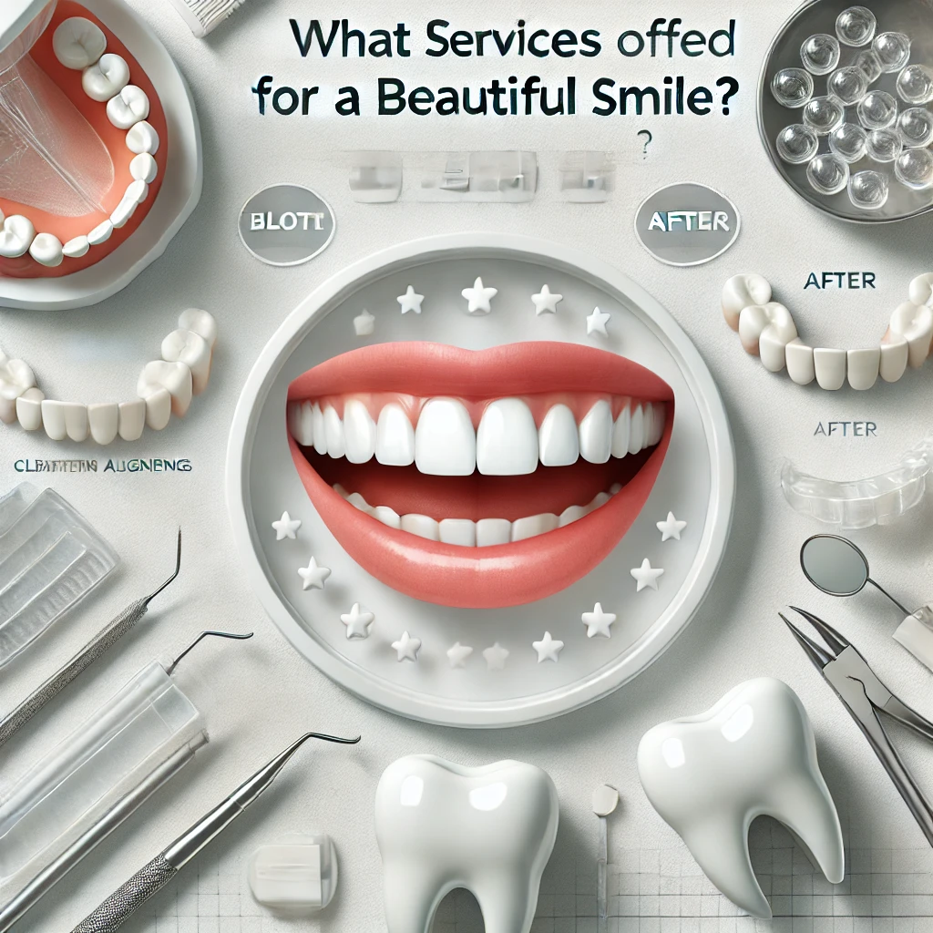 What Services are Offered for a Beautiful Smile?