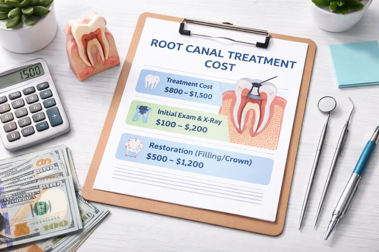 Root canal treatment cost in Toronto